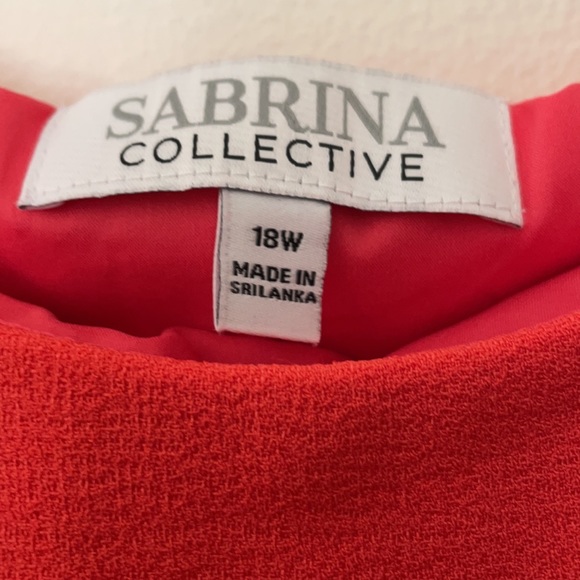 Beautiful orange dress; never worn - Picture 2 of 3